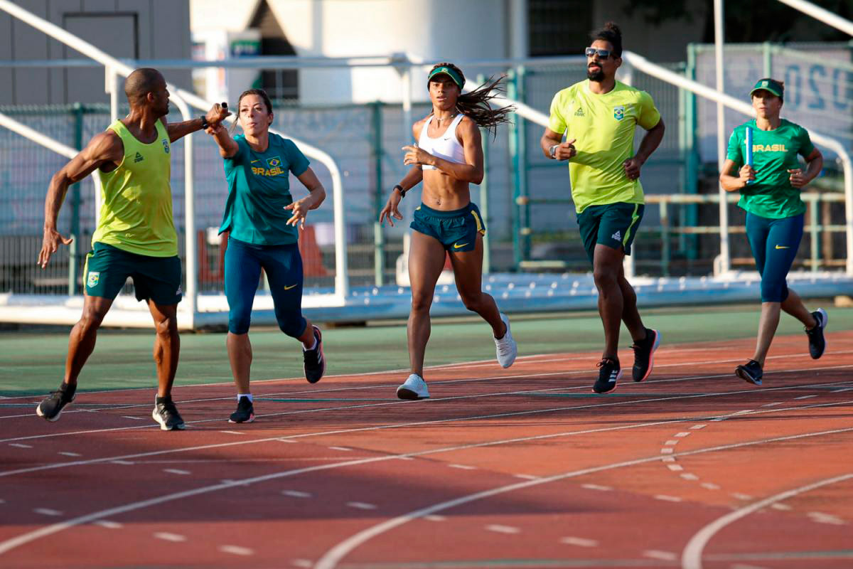 Equipe de atletismo realiza treinos em Saitama na aclimatação para os Jogos de Tóquio