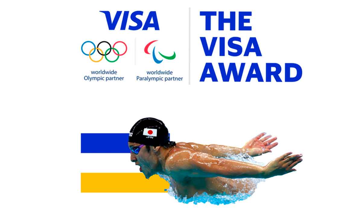 Visa cria premiação para atletas olímpicos e paralímpicos objetivando promover a aceitação e a inclusão