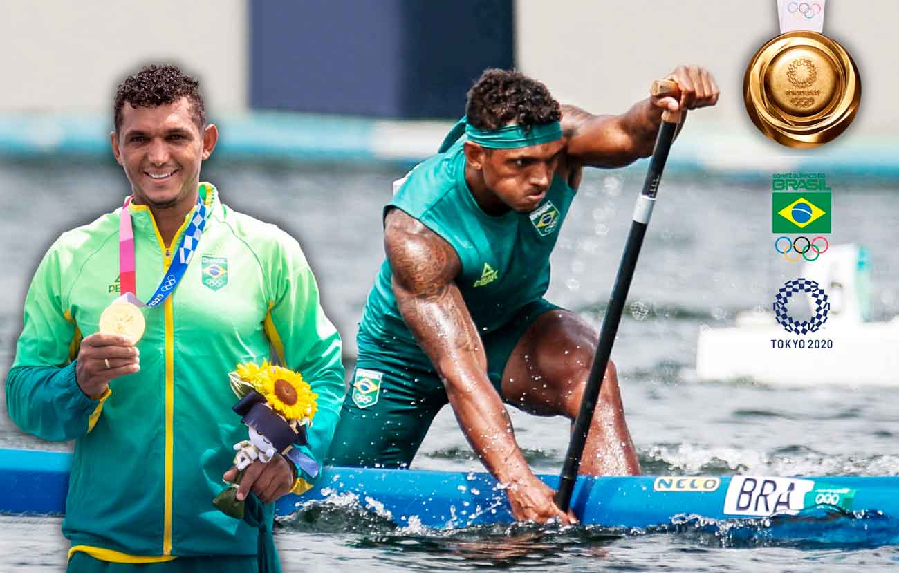 Isaquias Queiroz conquista ouro na canoagem de velocidade e soma a quarta medalha olímpica na carreira