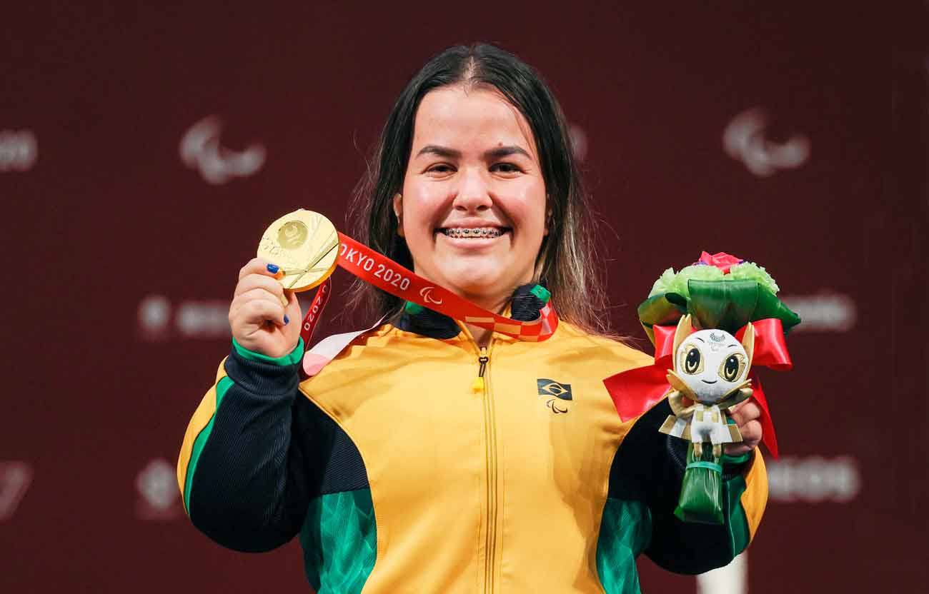 Mariana D’Andrea, primeira brasileira a conquistar o ouro no halterofilismo paralímpico