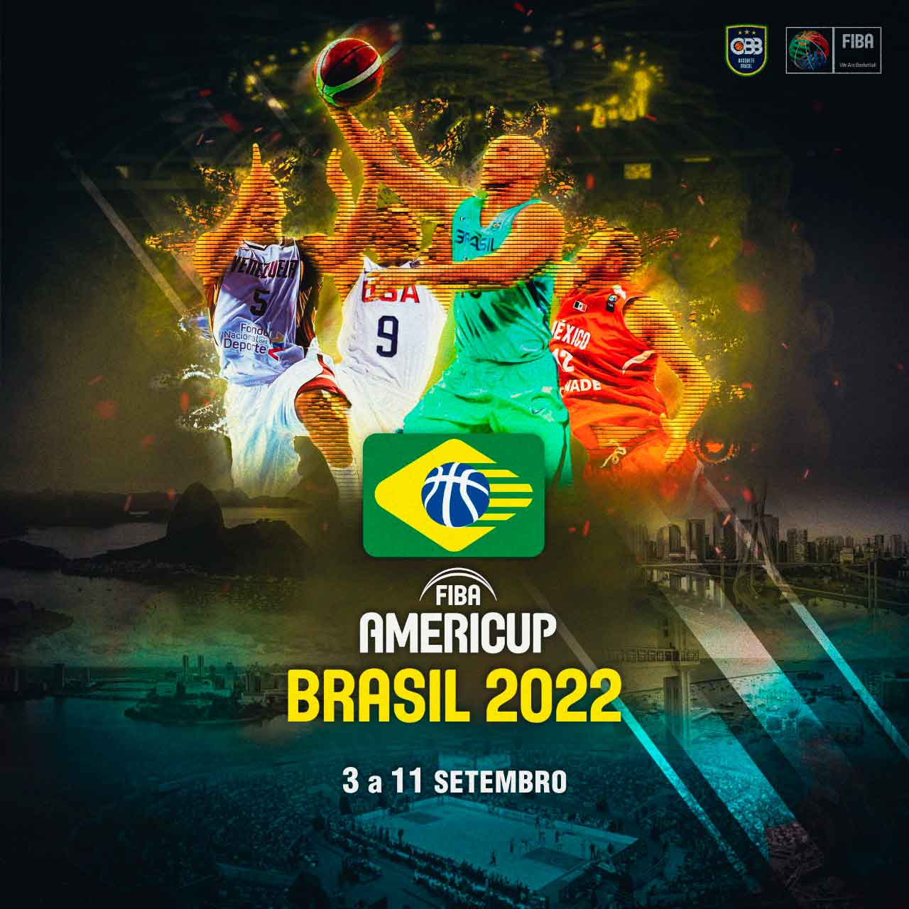Parceria entre a empresa de Daniel Alves e a CBB traz a Americup 2022 para o Brasil