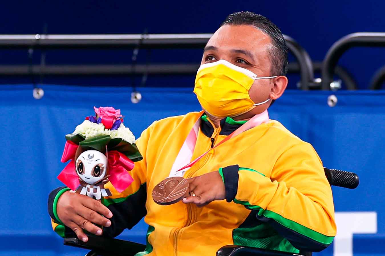 Cearense Maciel Santos conquista bronze na bocha e alcança terceira medalha paralímpica