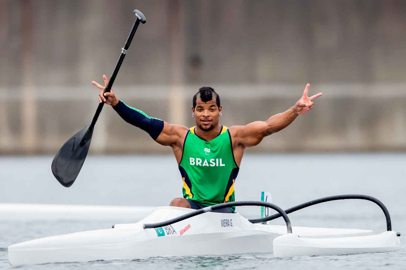 Giovane de Paula conquista a medalha de prata na canoagem em Tóquio