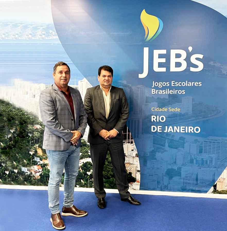 Milton Dantas visita instalações dos JEBs no Rio de Janeiro