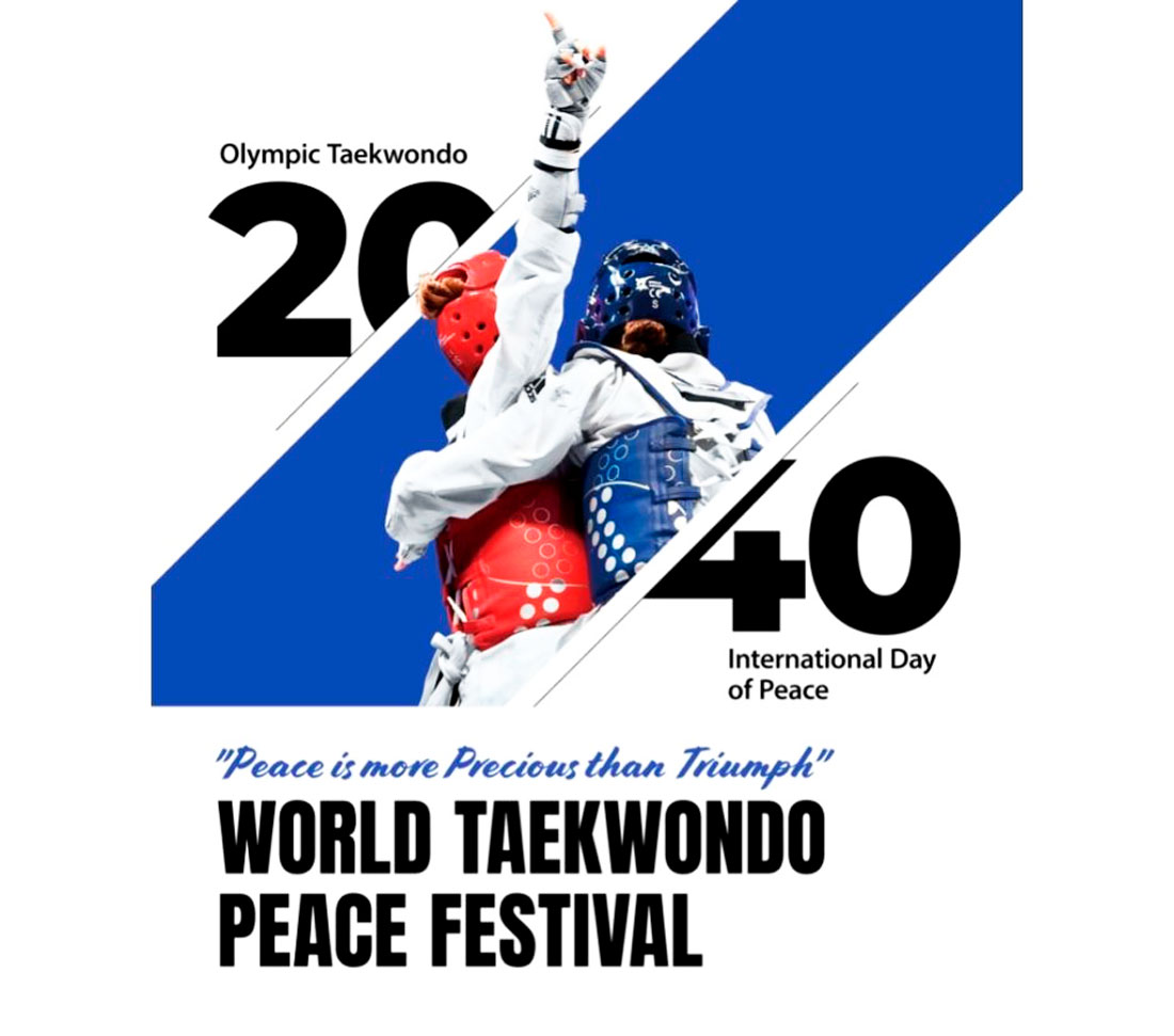 Festival Mundial da Paz é celebrado pelas entidades de taekwondo na Coreia do Sul