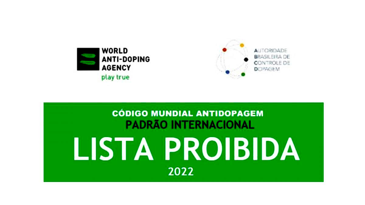 WADA publica a atualização da lista de substâncias proibidas para 2022