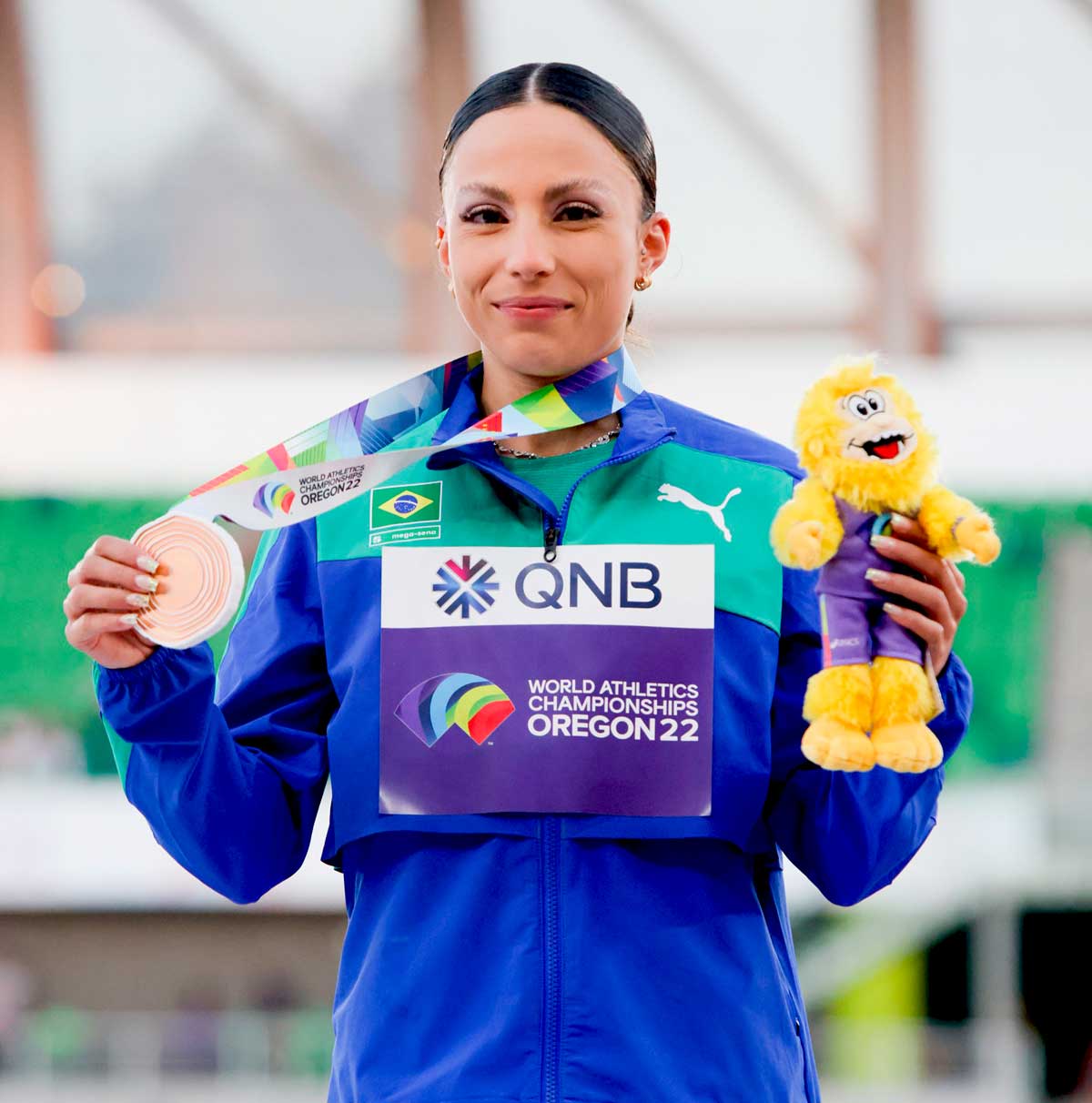 Bronze no Mundial do Oregon, Letícia Oro será embaixadora dos Jogos da Juventude