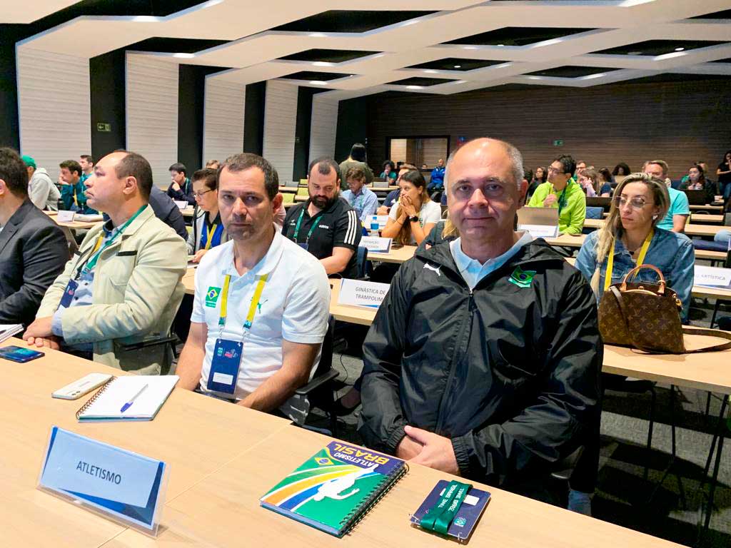 CBAt participa de encontro do COB sobre Jogos Sul-Americanos de Assunção 2022
