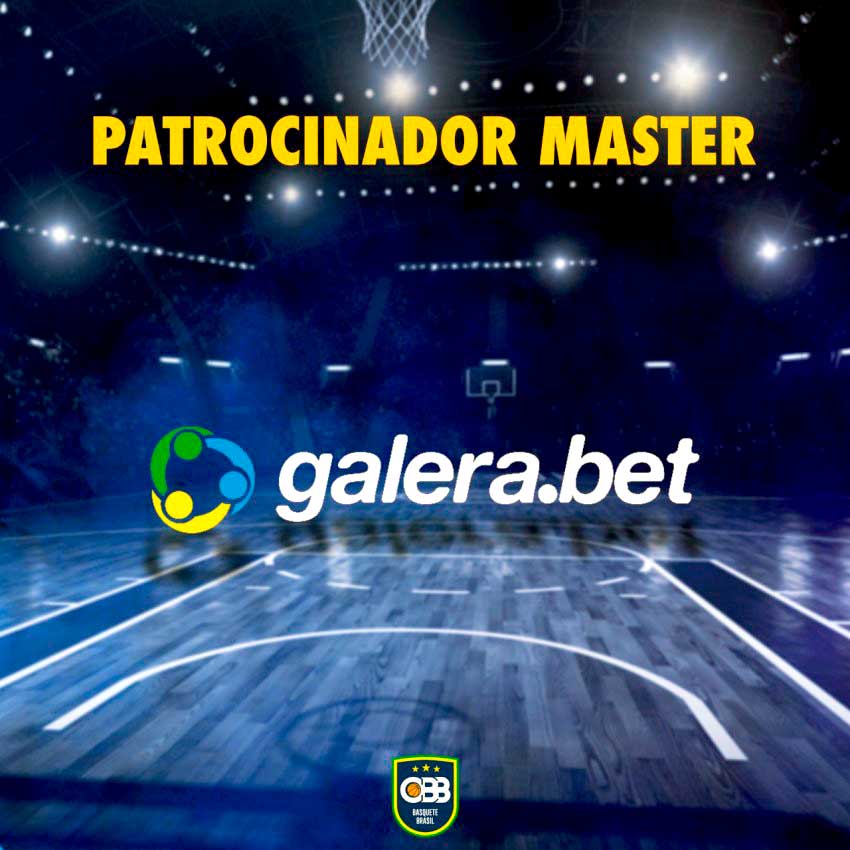 Galera.bet é o patrocinador master do basquete brasileiro até 2031