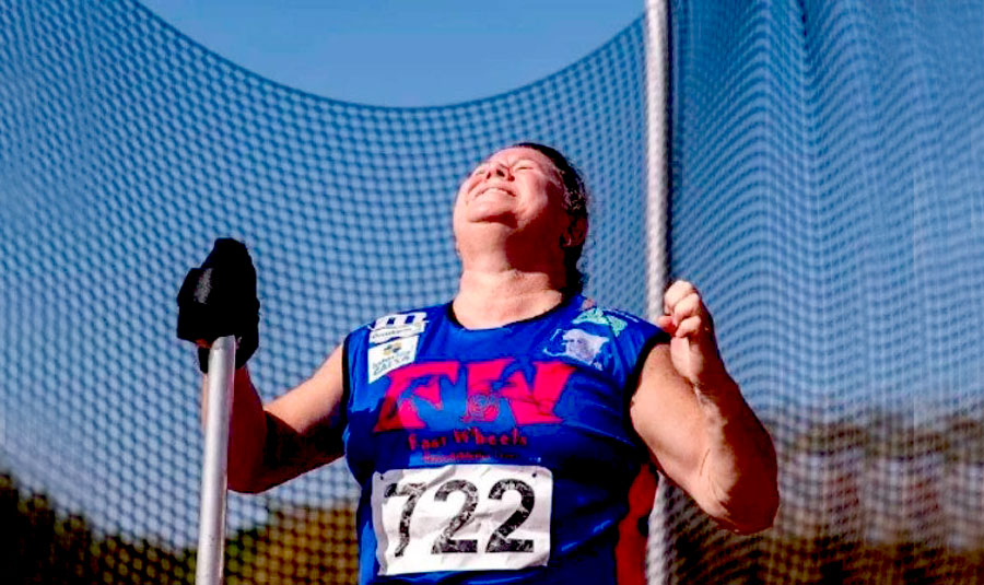 Beth Gomes quebra recorde mundial de arremesso de peso paralímpico