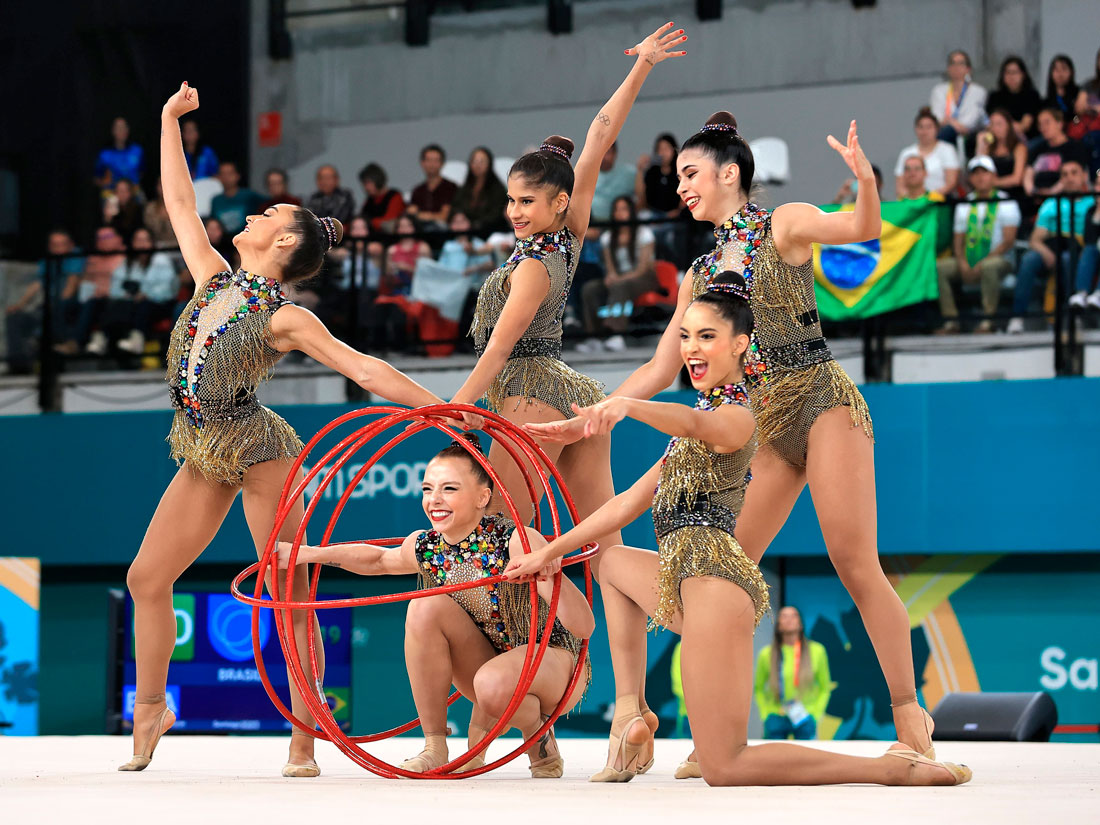 Ministério do Esporte confirma mundial de ginástica rítmica no Brasil em 2025