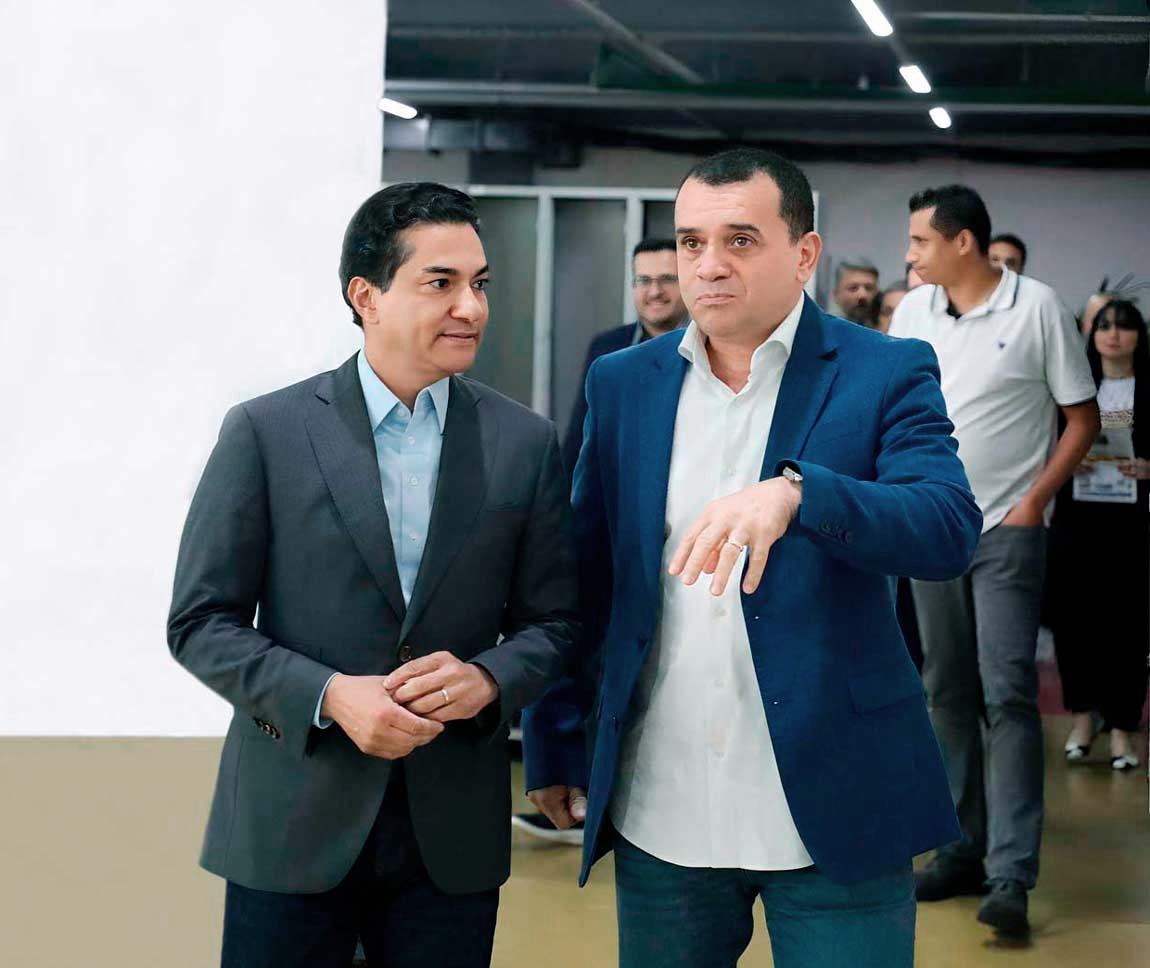 Tom Moisés recebe Marcos Pereira em Barueri para discutir políticas públicas perenes para o esporte