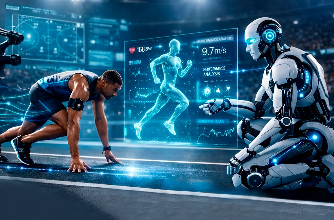 Quais mudanças a inteligência artificial trará para o esporte em 2026?