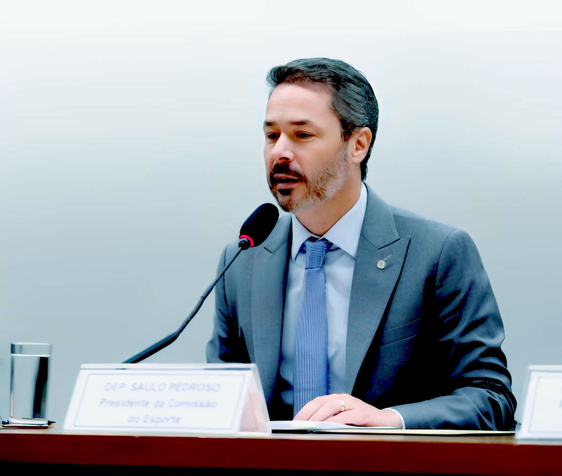 Saulo Pedroso é eleito presidente da Comissão do Esporte da Câmara dos Deputados